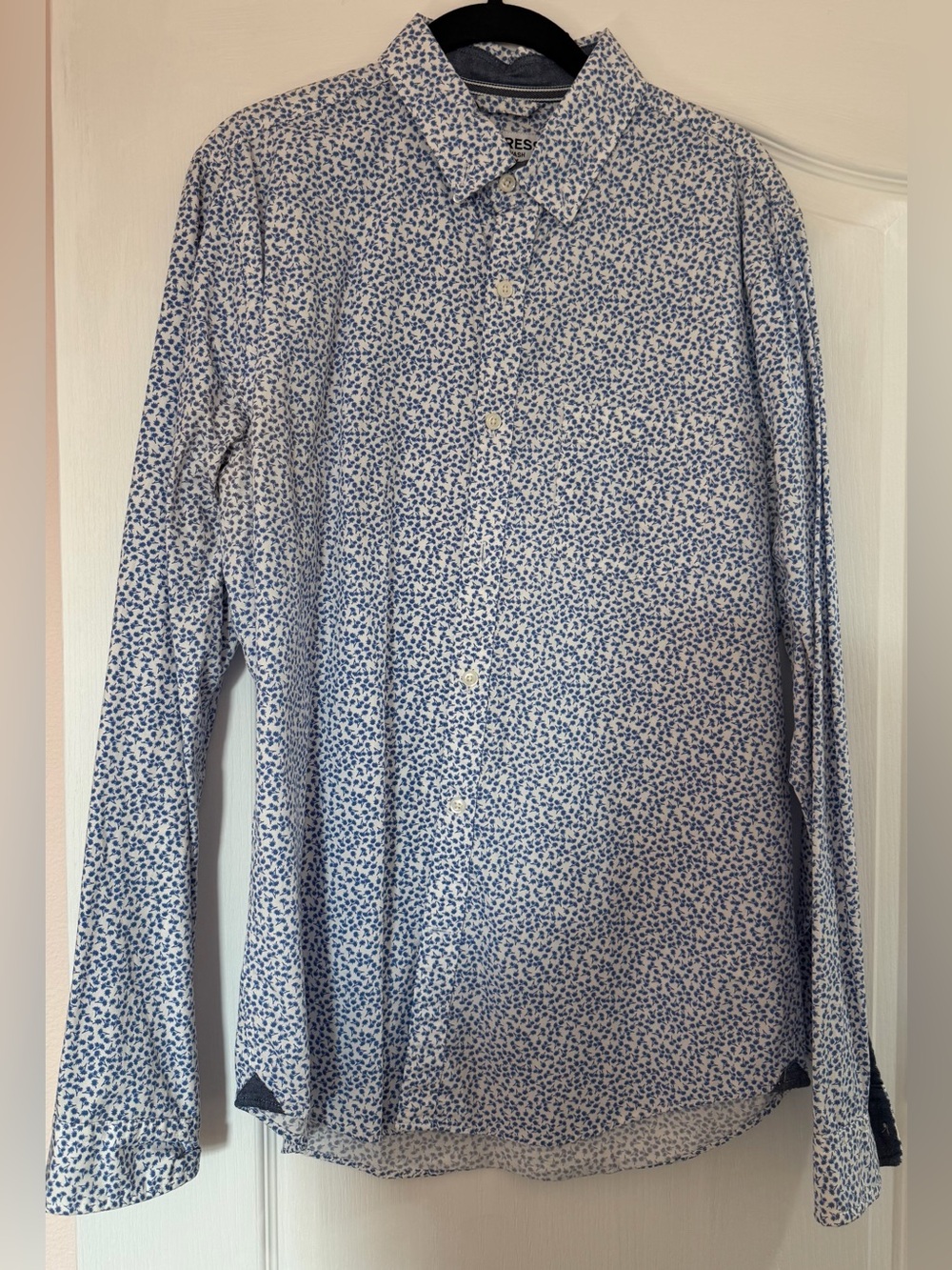 Express Shirt with Blue Print